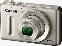 Canon's PowerShot S100 digital camera. Photo provided by Canon USA Inc.