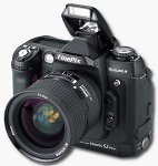 FujiFilm's FinePix S2 Pro digital camera. Courtesy of FujiFilm, with modifications by Michael R. Tomkins.