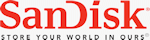 SanDisk's logo. Click to visit SanDisk's website!