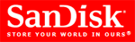 SanDisk logo.