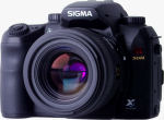 Sigma's SD14 digital SLR. Courtesy of Sigma, with modifications by Michael R. Tomkins.