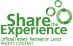 National Park Foundation's Share the Experience promo logo.