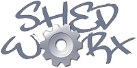 Shedworx's logo. Click here to visit the Shedworx website!