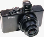 Sigma's DP1 digital camera. Copyright © 2007, The Imaging Resource. All rights reserved.