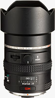 The smc PENTAX D FA 645 25mm F4 AL [IF] SDM AW lens. Photo provided by Pentax Imaging Co.