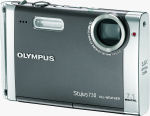Olympus' Stylus 730 digital camera. Courtesy of Olympus, with modifications by Michael R. Tomkins.