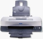 Epson's Stylus Photo 2000P Inkjet Printer. Copyright © 2002, The Imaging Resource.  All rights reserved.