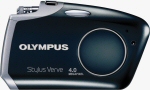 Olympus' Stylus Verve digital camera. Courtesy of Olympus, with modifications by Michael R. Tomkins.
