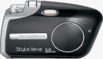 Olympus's Stylus Verve S digital camera. Courtesy of Olympus, with modfications by Michael R. Tomkins.