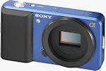 Sony's new ultra-compact interchangeable lens digital camera concept model. Photo provided by Sony Electronics Inc. Click for a bigger picture!
