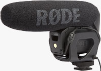 Rode's VideoMic Pro microphone. Photo courtesy of RDE Microphones.
