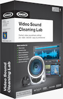 The product packaging for Magix Video Sound Cleaning Lab. Rendering provided by Magix AG.