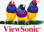 ViewSonic's logo. Click here to visit the ViewSonic website!