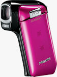 Sanyo VPC-CG10, hot pink body color. Photo provided by Sanyo Canada Inc.