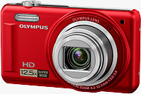 Olympus' VR-320 digital camera. Photo provided by Olympus Imaging America Inc.
