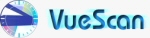 VueScan's logo. Click here to visit the Hamrick Software website!