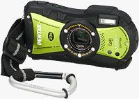 Pentax's Optio WG-1 GPS digital camera. Photo provided by Pentax Imaging Co.