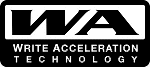 Lexar's Write Acceleration logo. Courtesy of Lexar, with modifications by Michael R. Tomkins. Click here to visit the Lexar website!