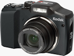 Kodak's EasyShare Z915 digital camera. Photo provided by Eastman Kodak Co.