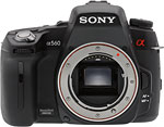 Sony Alpha DSLR-A560 digital SLR.  Copyright © 2010, The Imaging Resource. All rights reserved.
