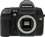 Olympus E-5 digital SLR camera. Copyright © 2010, The Imaging Resource. All rights reserved.