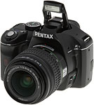 Pentax K-x digital SLR. Copyright © 2009, The Imaging Resource. All rights reserved.