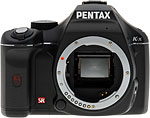 Pentax K-x digital SLR camera. Copyright  2010, The Imaging Resource. All rights reserved.