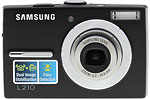 Samsung L210 digital camera. Copyright © 2008, The Imaging Resource. All rights reserved.