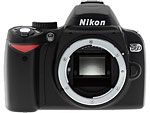 Nikon D60 digital SLR. Copyright © 2008, The Imaging Resource. All rights reserved.