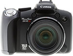 Canon PowerShot SX10IS digital camera. Copyright © 2008, The Imaging Resource. All rights reserved. 