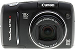 Canon PowerShot SX110 IS digital camera. Copyright © 2009, The Imaging Resource. All rights reserved.