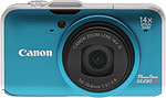 Canon PowerShot SX230 HS digital camera.  Copyright © 2011, The Imaging Resource. All rights reserved.