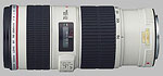 Canon 70-200mm f/4L IS USM lens.