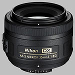 Nikkor AF-S 35mm f/1.8G DX lens.