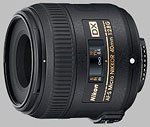 Nikon 40mm f/2.8G AF-S Micro Nikkor lens.