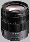 Panasonic Lumix Vario G 14-140mm f/4-5.8 HD OIS lens.