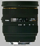 Sigma 24-70mm f/2.8 EX DG HSM lens.