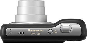 Panasonic's Lumix DMC-LS5 digital camera. Photo provided by Panasonic Consumer Electronics Co. Click for a bigger picture!