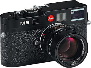 Leica's M9 digital camera. Photo provided by Leica Camera AG. Click for a bigger picture!