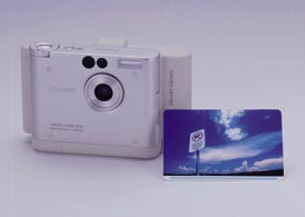 Canon's Micro Bubble Jet camera concept. Courtesy of Canon Inc.