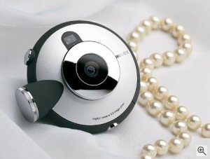 Minox's DD1 digital camera. Courtesy of Minox Germany, with modifications by Michael R. Tomkins. Click for a bigger picture!