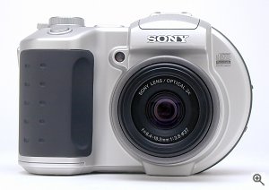Sony's MVC-CD250 digital camera. Copyright © 2002, The Imaging Resource. All rights reserved. Click for a bigger picture!