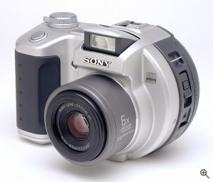 Sony's MVC-CD250 digital camera. Copyright © 2002, The Imaging Resource. All rights reserved. Click for a bigger picture!