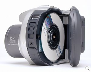 Sony's MVC-CD250 digital camera. Copyright © 2002, The Imaging Resource. All rights reserved. Click for a bigger picture!