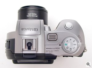 Sony's MVC-CD400 digital camera. Copyright © 2002, The Imaging Resource. All rights reserved. Click for a bigger picture!