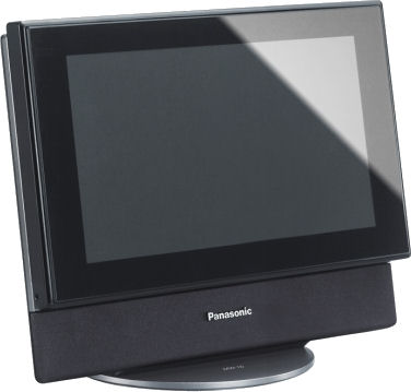 Angled view of Panasonic's MW10 photo frame. Photo provided by Panasonic.