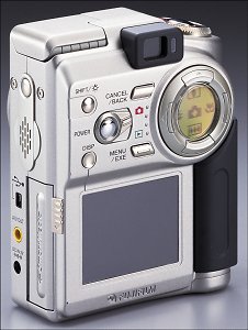 Fuji FinePix 4700 Zoom Rear View - click for a bigger picture!