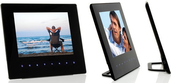 Jobo's Nano 8 digital picture frame. Photo provided by Jobo AG. Click for a bigger picture!