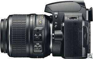 Nikon's D60 digital SLR. Courtesy of Nikon. Click for a bigger picture!