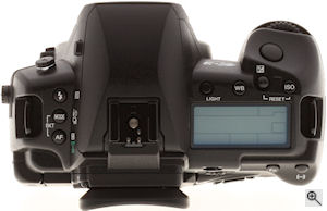 Olympus' E-3 digital SLR. Copyright &copy; 2007, The Imaging Resource. All rights reserved. Click for a bigger picture!